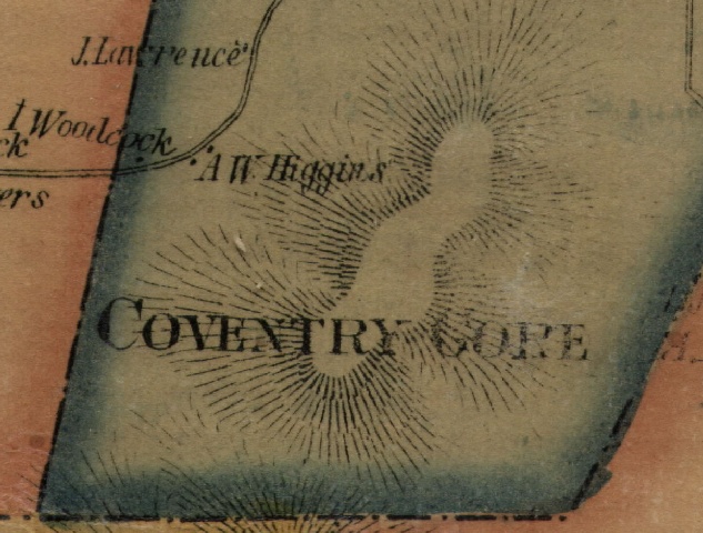 A.W.Higgins Map