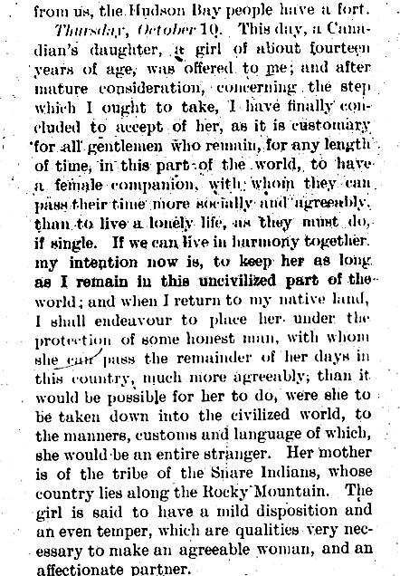 Daniel Harmon's Journal